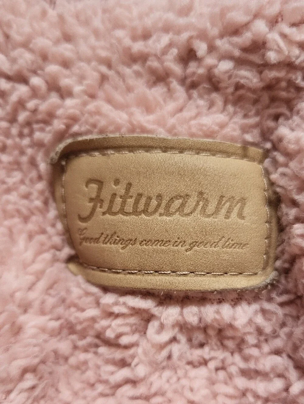 Warm Pink Fleece-Lined Dog One Piece Bodysuit